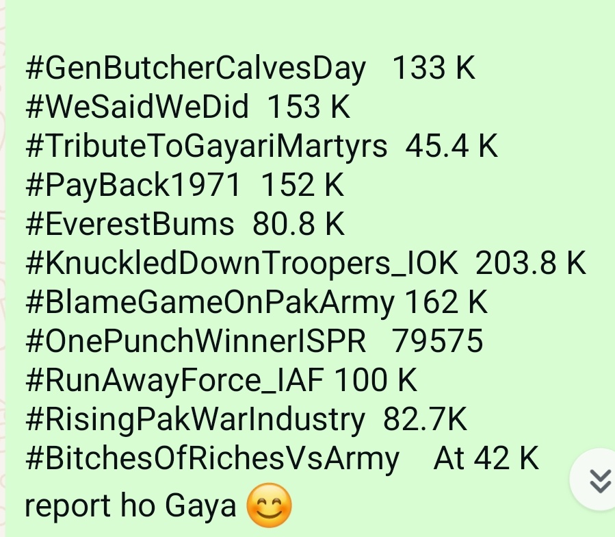 𝕏 Huma𝕏 (@humma_g) on Twitter photo یہ سب ٹرینڈ #محبت_مافیا نے پاکستان سے محبت میں کئے تھے
تب بھی ہم بہتوں کی آنکھوں میں کھٹکتے تھے
اور <a href="/shafqatmm1/">Shafqat Ch</a> آج بھی بہتوں کے لئے سردر کا باعث ہیں
لیکن ہم... نہیں بدلے
اج بھی پاکستان کی بقا کی خاطر ہم کھڑے ہیں.. پٹ لو جو پٹنا یہ سب ٹرینڈ #محبت_مافیا نے پاکستان سے محبت میں کئے تھے
تب بھی ہم بہتوں کی آنکھوں میں کھٹکتے تھے
اور <a href="/shafqatmm1/">Shafqat Ch</a> آج بھی بہتوں کے لئے سردر کا باعث ہیں
لیکن ہم... نہیں بدلے
اج بھی پاکستان کی بقا کی خاطر ہم کھڑے ہیں.. پٹ لو جو پٹنا