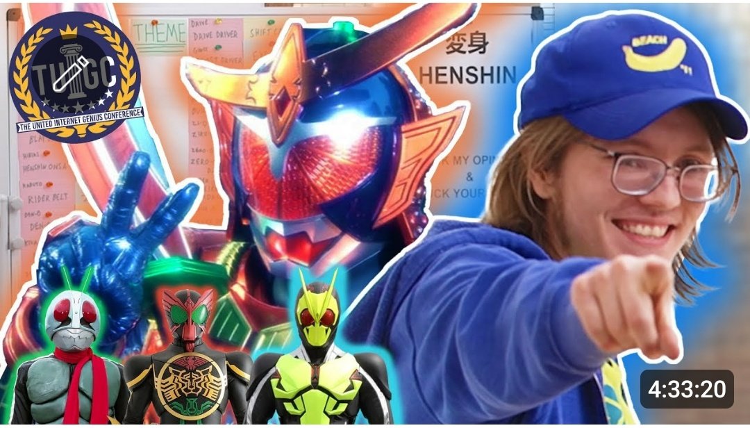 DON'T SAY NO 🍊
JUST LIVE MORE 🍌

KAMEN RIDER 101 OUT NOW