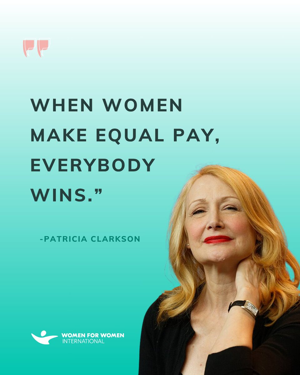 Imagine a world where women are paid what they’re worth.  

Equal pay isn’t just fair, it’s smart. As Patricia Clarkson says: when women earn what they deserve, we all benefit. 

#EqualPay