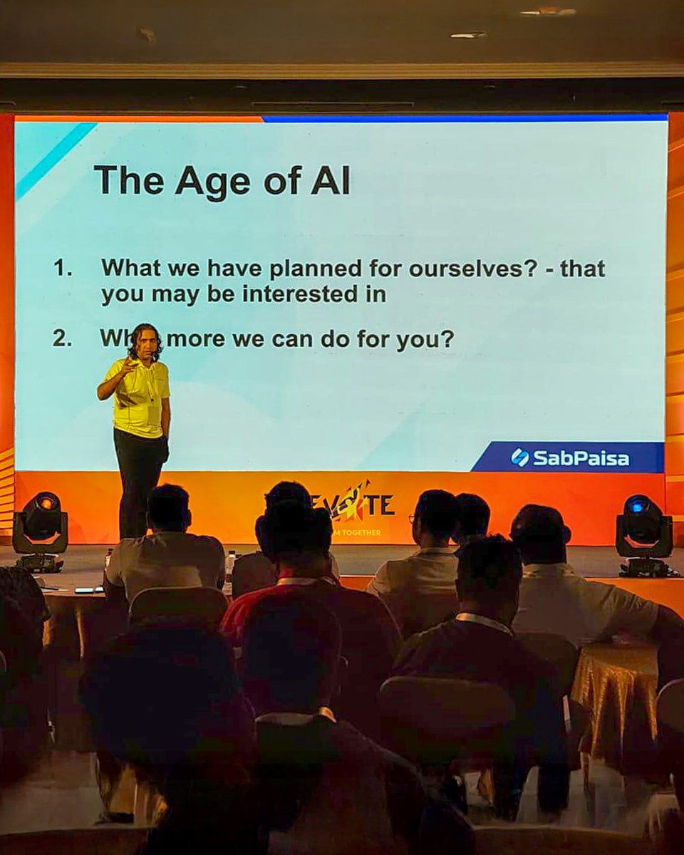 Behind every milestone is a strong partnership.
Our recent #SabPaisaPartnerMeet was a celebration of trust, growth &amp; shared success.

Grateful to our partners driving impact every day.
Here’s to growing stronger—together! 

#SabPaisa #fintechtogether