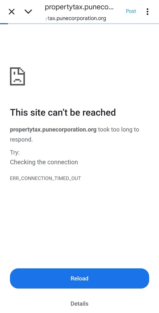PuneriCitizen (@sachinshaha) on Twitter photo Website is down today.
<a href="/PMCPune/">PMC Care</a> तुम्ही काहीही सुविधा नाही दिल्या तरी एक नागरिक म्हणुन तुमच्या पगार पाण्यासाठी कर वेळेवर भरणे आम्ही आद्य कर्तव्य समजतो म्हणुन दिवसभर website कधी सुरू होते ते वाट पहात आहे.
<a href="/navalMH/">Naval Kishore Ram</a>
<a href="/PMCMCO/">punecommissioner</a>
#Pune Website is down today.
<a href="/PMCPune/">PMC Care</a> तुम्ही काहीही सुविधा नाही दिल्या तरी एक नागरिक म्हणुन तुमच्या पगार पाण्यासाठी कर वेळेवर भरणे आम्ही आद्य कर्तव्य समजतो म्हणुन दिवसभर website कधी सुरू होते ते वाट पहात आहे.
<a href="/navalMH/">Naval Kishore Ram</a>
<a href="/PMCMCO/">punecommissioner</a>
#Pune
