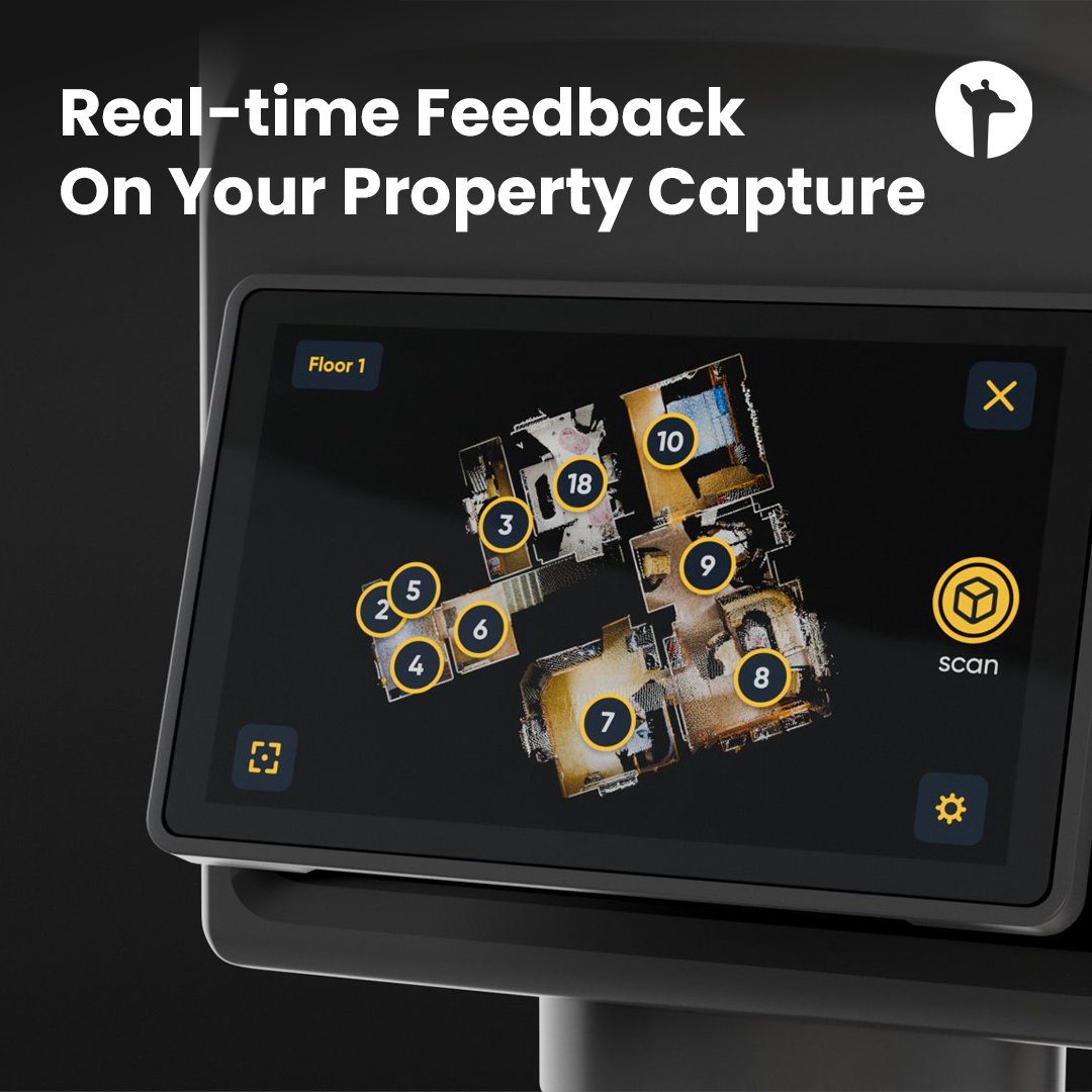 See gaps before they cost you.

ScanView shows your capture coverage in real time, so you can adjust before it’s too late.

Fewer surprises. Faster turnaround.
Confidence on-site.

Pre-order your Giraffe PRO Camera today: 
offer.giraffe360.com/pro-cam-pre-sa…