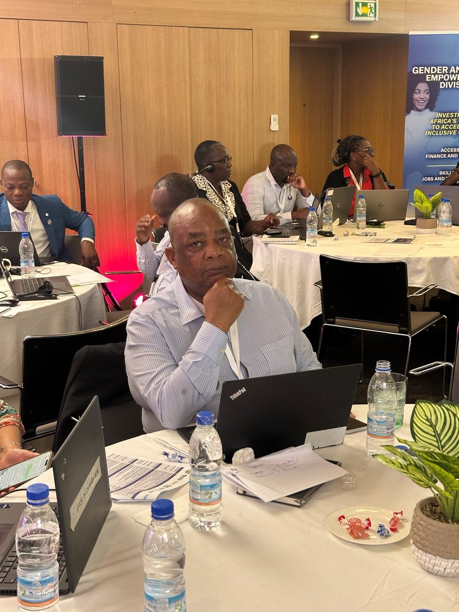 ECA_OFFICIAL's tweet photo. "2025 theme, โSound Statistics for ALL women and girls: Rights. Equality. Empowerment,โ emphasizes the urgent need for equal rights, power, and opportunities. Letโs stand together to create a future where no one is left behind" - @ECA_OFFICIAL's William Muhwava #GenderStatistics https://t.co/zyGSmHvySD
