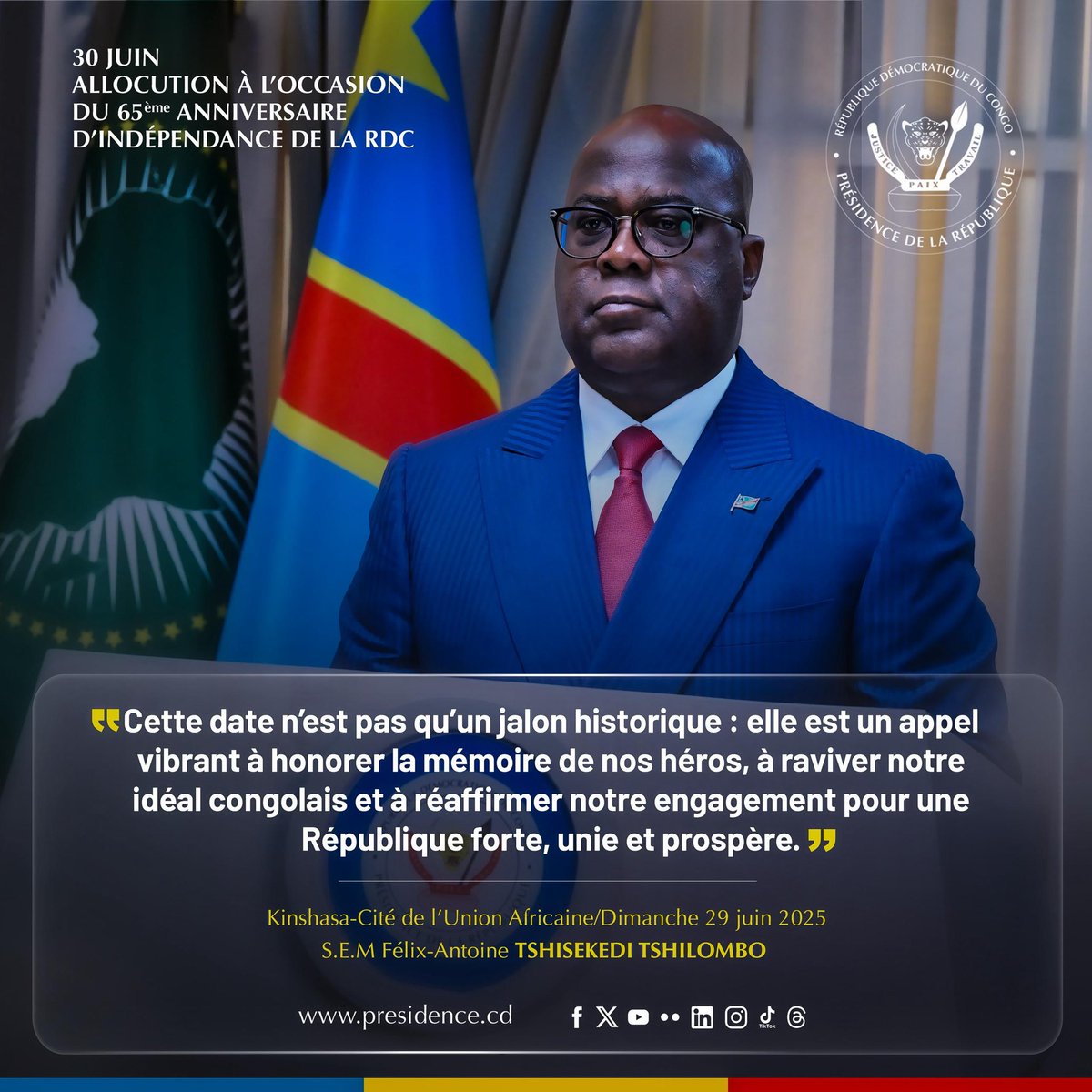 Présidence RDC 🇨🇩 (@presidence_rdc) on Twitter photo 