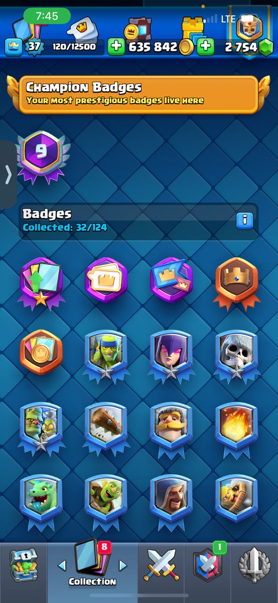 newgen__nick's tweet photo. THEY UPDATED THE BADGES ON #ClashRoyale https://t.co/pGLug6vHfe