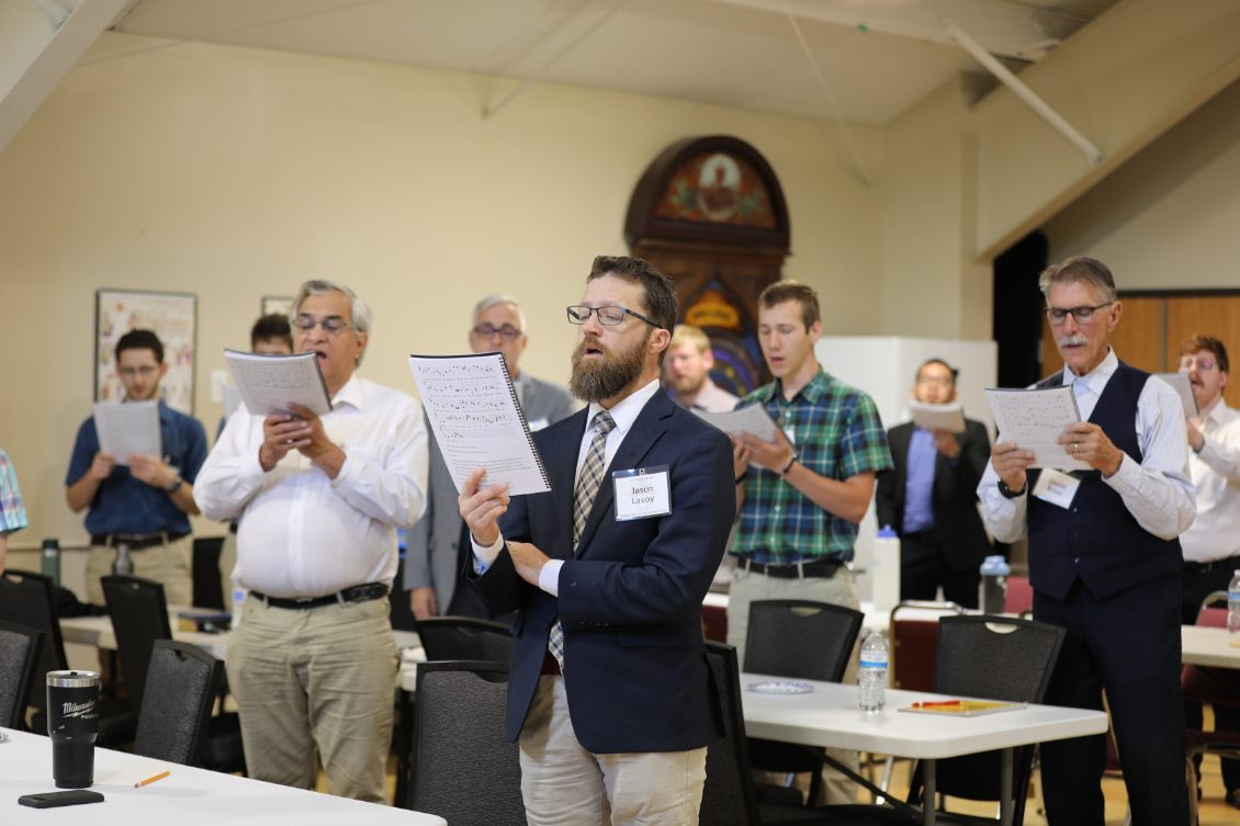 StJosephShrineD's tweet image. Days 2 and 3 of our Regional Gregorian Chant Workshop were rich in instruction, prayer, and fellowship: sung Masses, classes, Private Showing of Living Stones documentary, Vespers, Reception, and more! Deo gratias!