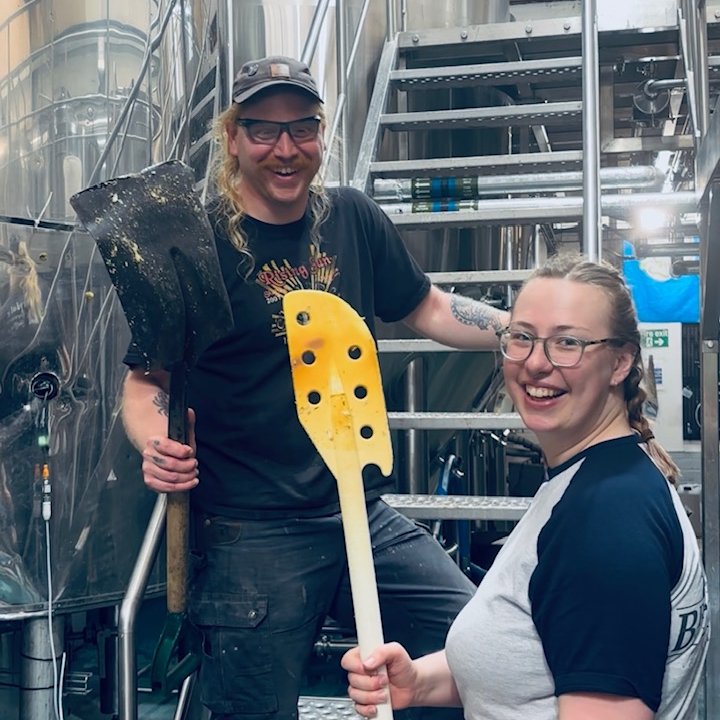 This week's new cask beer is Inspired in Chesterfield, a collaboration with our friends <a href="/BramptonBrewery/">Brampton Brewery</a>! A 4.3% pale ale, with Centennial and Vic Secret for notes of pineapple &amp; passionfruit and a refreshing piney bitterness in the finish. Look out for it on a bar near you soon!