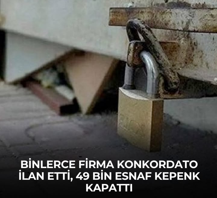 TarcIbrahim50's tweet photo. Sn @RTErdogan
Yıllardan beri bugünlerin geleceğini anlatmaya çalışıyoruz.
Her konkordato ilan eden firma arkasında yüzbinlerce esnAFın nakit akışını bozuyor.
Kimse alacağını alamıyor
Borcunu ödeyemiyor
@ticaret @omerbolatTR
@adalet_bakanlik @yilmaztunc
Bir şey yapmıyor. https://t.co/OkdRDyQ8R5