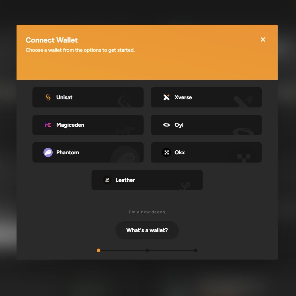FluidtokensXBT's tweet photo. We just successfully integrated @oylwallet to FluidTokens!

Oyl wallet is the must have for anybody trading Alkanes

Guess what's next? https://t.co/HGd6bLQTHW