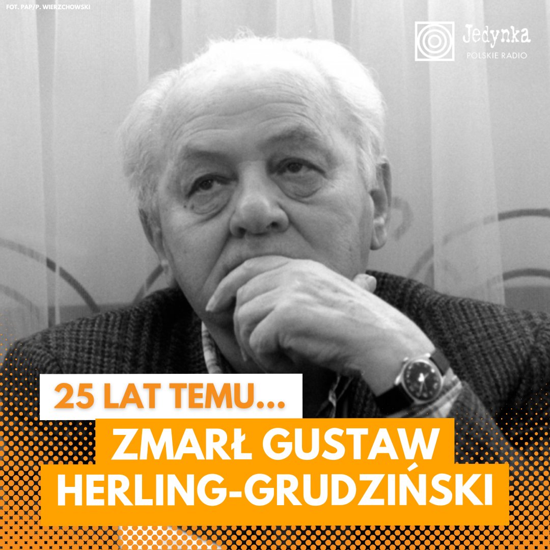 🔸25 lat temu zmarł Gustaw Herling-Grudziński, pisarz, eseista, krytyk literacki, dziennikarz i żołnierz.

➡️ Jest autorem m.in. książki „Inny świat”, wstrząsającego świadectwa rzeczywistości obozowej ZSRR 🖋️
