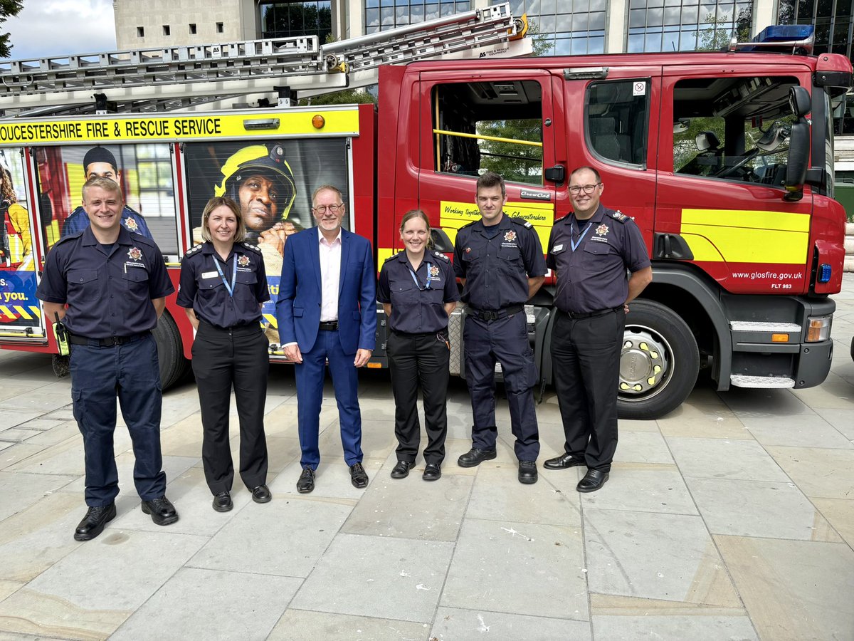 Cllr Paul Hodgkinson 🔶 (@paulcotswolds) on Twitter photo At the launch of Safer Streets campaign for Gloucestershire where the emergency services including <a href="/GlosCC/">Gloucestershire CC</a> <a href="/Glosfire/">Gloucestershire Fire and Rescue Service</a> are keeping our communities safe this summer #Gloucestershire #fire #police #bluelightservices #safety #communitysafety At the launch of Safer Streets campaign for Gloucestershire where the emergency services including <a href="/GlosCC/">Gloucestershire CC</a> <a href="/Glosfire/">Gloucestershire Fire and Rescue Service</a> are keeping our communities safe this summer #Gloucestershire #fire #police #bluelightservices #safety #communitysafety