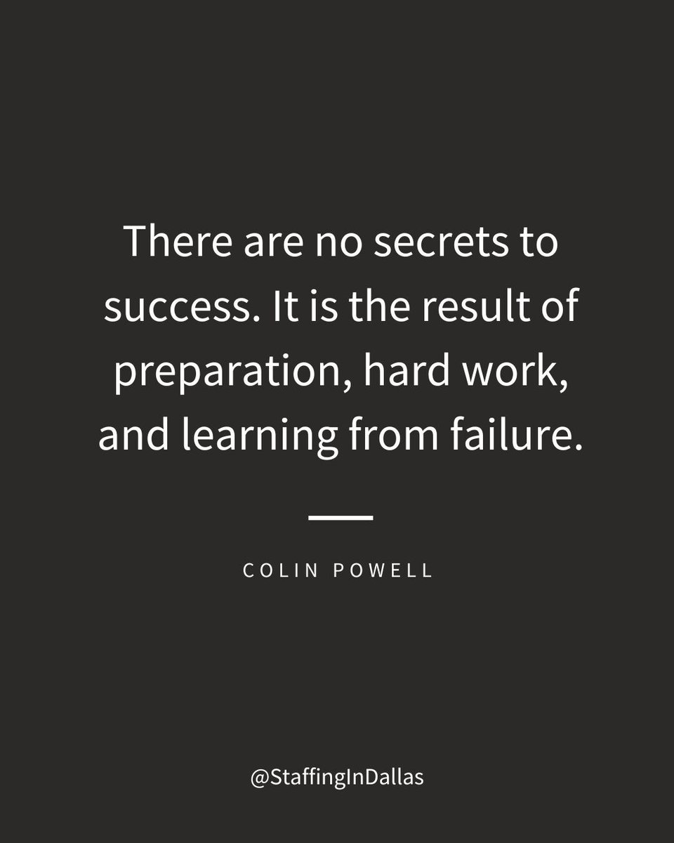 StaffingDallas's tweet photo. #MondayMotivation https://t.co/XQBCZbcROo