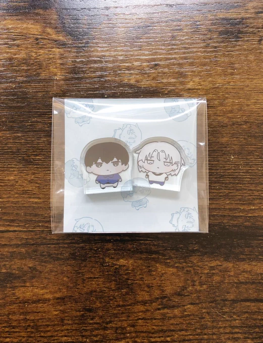 泉月と聡一のイラストアンソロ再販とミニアクスタの販売を開始しました!何卒～ イラストアンソロ ミニアクスタ #泉月と聡一
