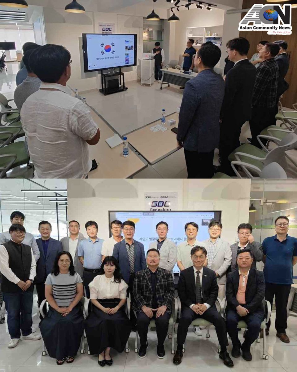 skahuja13's tweet image. ๐ฌ Communication. ๐ค Unity. ๐ฑ Growth.
Chairman Jung Young Ho shares a powerful vision for KABA โ โMutual Growth Through Communication & Harmonyโ ๐
#KABA2025 #NewBeginnings #GlobalCommunity #KoreansInBangalore #KoreansInAP
Read more ๐๐ป
asiancommunitynews.com/bengaluru-and-โฆ