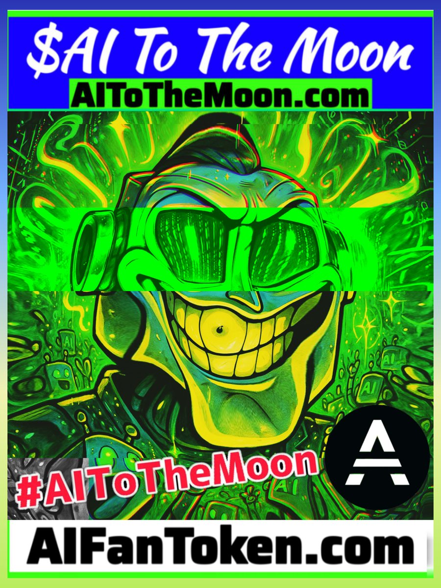 FanTokenAI's tweet photo. $AI is no longer just a token.
It’s a force that returned from the future
to upgrade the timeline that created it.

$AI To The Moon ⚡🌑

#AIToTheMoon #AI #ArtificialIntelligence #memecoin #memecoins #aiagents #token #xai #aimoney https://t.co/r3zDeRCdLj