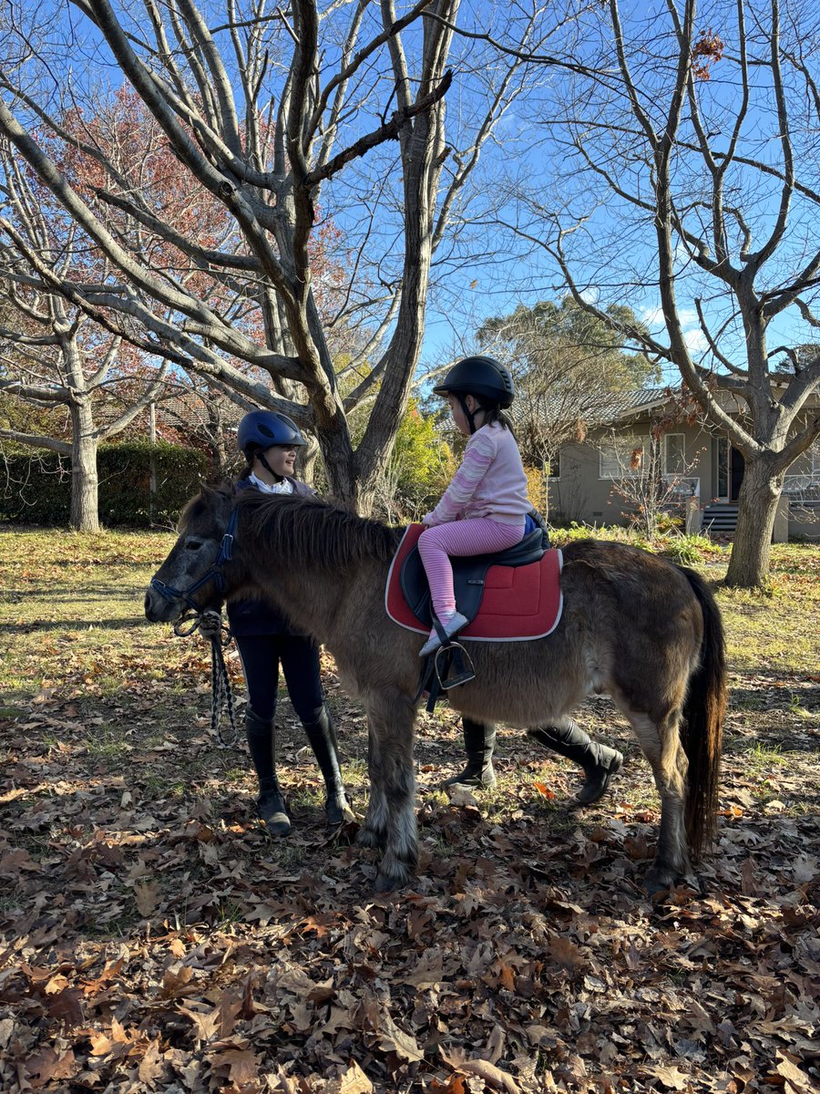 ElizabethLeeMLA's tweet image. Children’s birthday parties have definitely changed since I was a kid!
As every parent knows, weekends are full of ferrying kids from one party or activity to another…and this one certainly came with a horsey surprise!