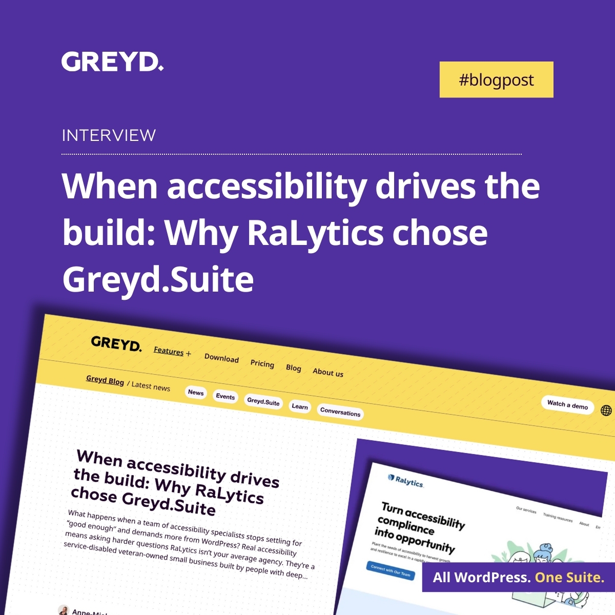 The day after she interviewed Jennifer Zhang, Director of Accessibility Program and Innovation at RaLytics for us, @bovelett said: 'This interview isn’t a feature tour. It’s a story about what happens when real-world pressure meets responsive software, and a vendor that actually