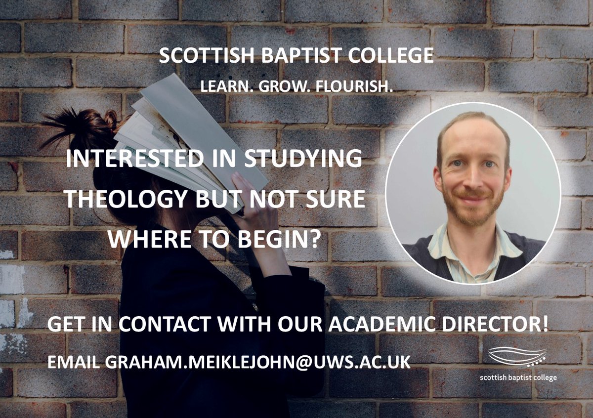 Have you missed our Open Days / Evenings but still interested in finding out about studying at SBC? Don't worry - over the summer just get in contact with our Academic Director, Graham Meiklejohn and he'll be happy to arrange a Zoom chat or a visit to campus.