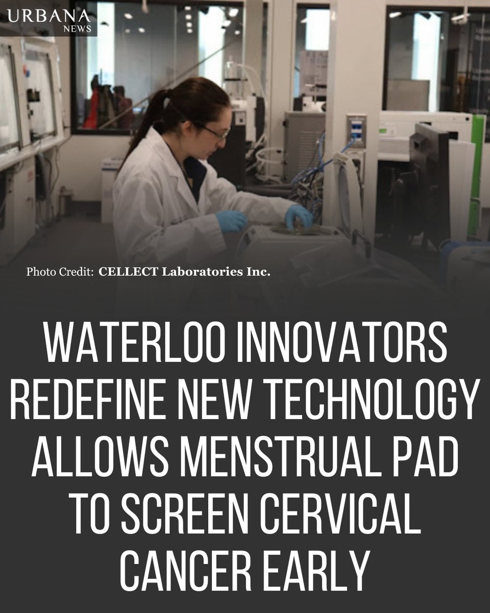 urbananewsroom's tweet image. Two researchers in Waterloo have developed a menstrual pad that can detect HPV, offering a noninvasive alternative to Pap tests. 

Click to know more: urbananews.ca/waterloo-innov…

#HPVDetection #CervicalCancerAwareness #WomensHealth #CanadianInnovation #HealthcareTech #Urbana