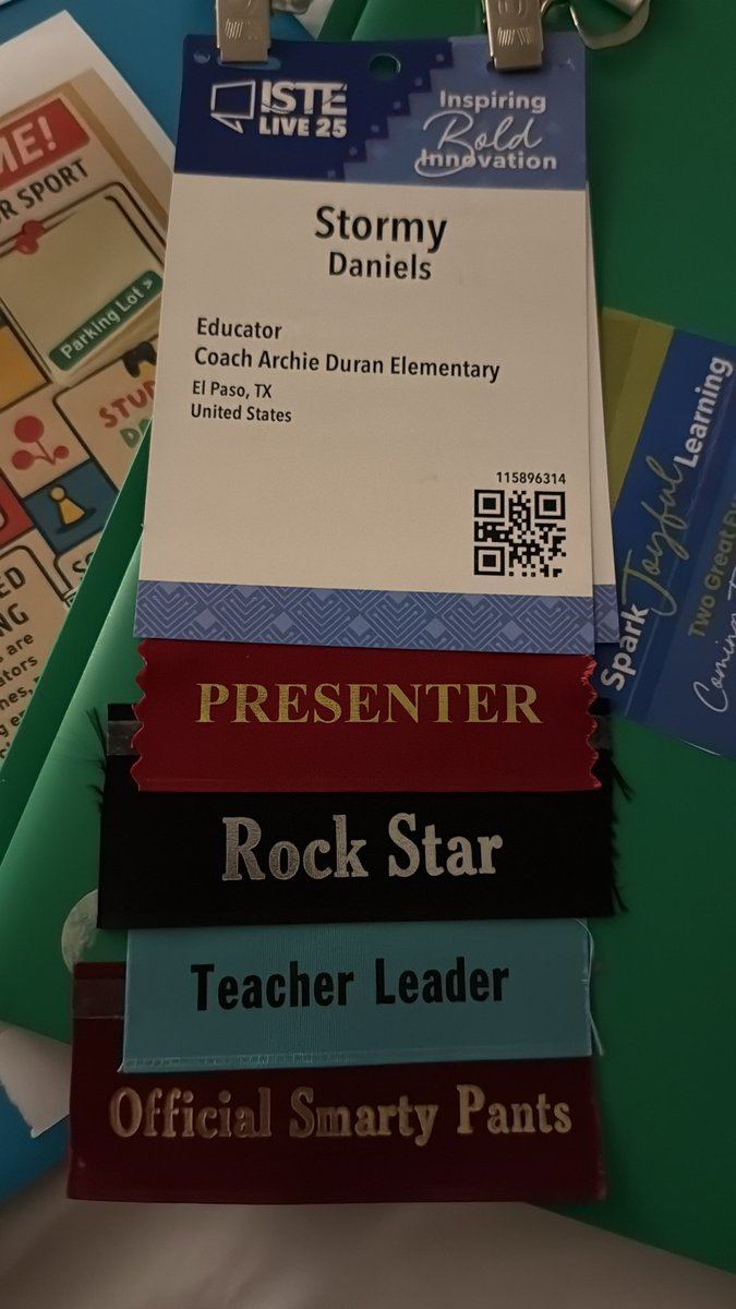 Stormy Daniels | #ChangeMaker | EdTechPurpose (@msdanielsstormy) on Twitter photo 🚀 Excited for all that is <a href="/ISTEofficial/">ISTE</a>! Connecting to stories that matter and discovering not only what is next, but what is necessary; #Priceless!
🙏 Forever grateful for the opportunity to be inspired, represent <a href="/comets_duran/">Coach Archie Duran Comets</a> & continue the <a href="/tech_purpose/">PurposeEdTech</a> mission. 🚀 Excited for all that is <a href="/ISTEofficial/">ISTE</a>! Connecting to stories that matter and discovering not only what is next, but what is necessary; #Priceless!
🙏 Forever grateful for the opportunity to be inspired, represent <a href="/comets_duran/">Coach Archie Duran Comets</a> & continue the <a href="/tech_purpose/">PurposeEdTech</a> mission.