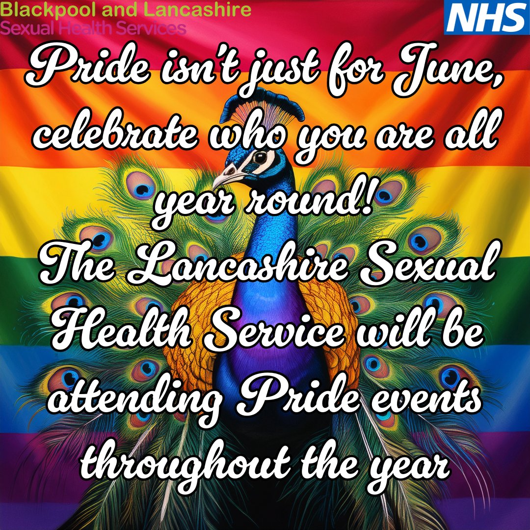Today is the last day of #PrideMonth, but #Pride never ends! Pride is a celebration of people coming together in love and friendship, to show how far LGBTQ+ rights have come, and how there's still work to be done <a href="/BlackpoolHosp/">NHS Blackpool Teaching Hospitals 💙🌈</a> #sexuahealth #Pride2025 #PrideMonth2025