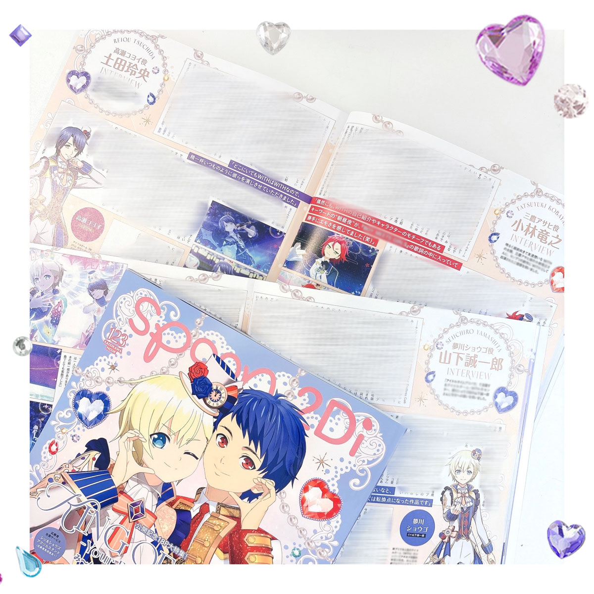 キンツア　アクリルスタンド 一条シン　夢川ショウゴ　spoon.2Di キンツア アクリルスタンド 一条シン 夢川ショウゴ spoon.