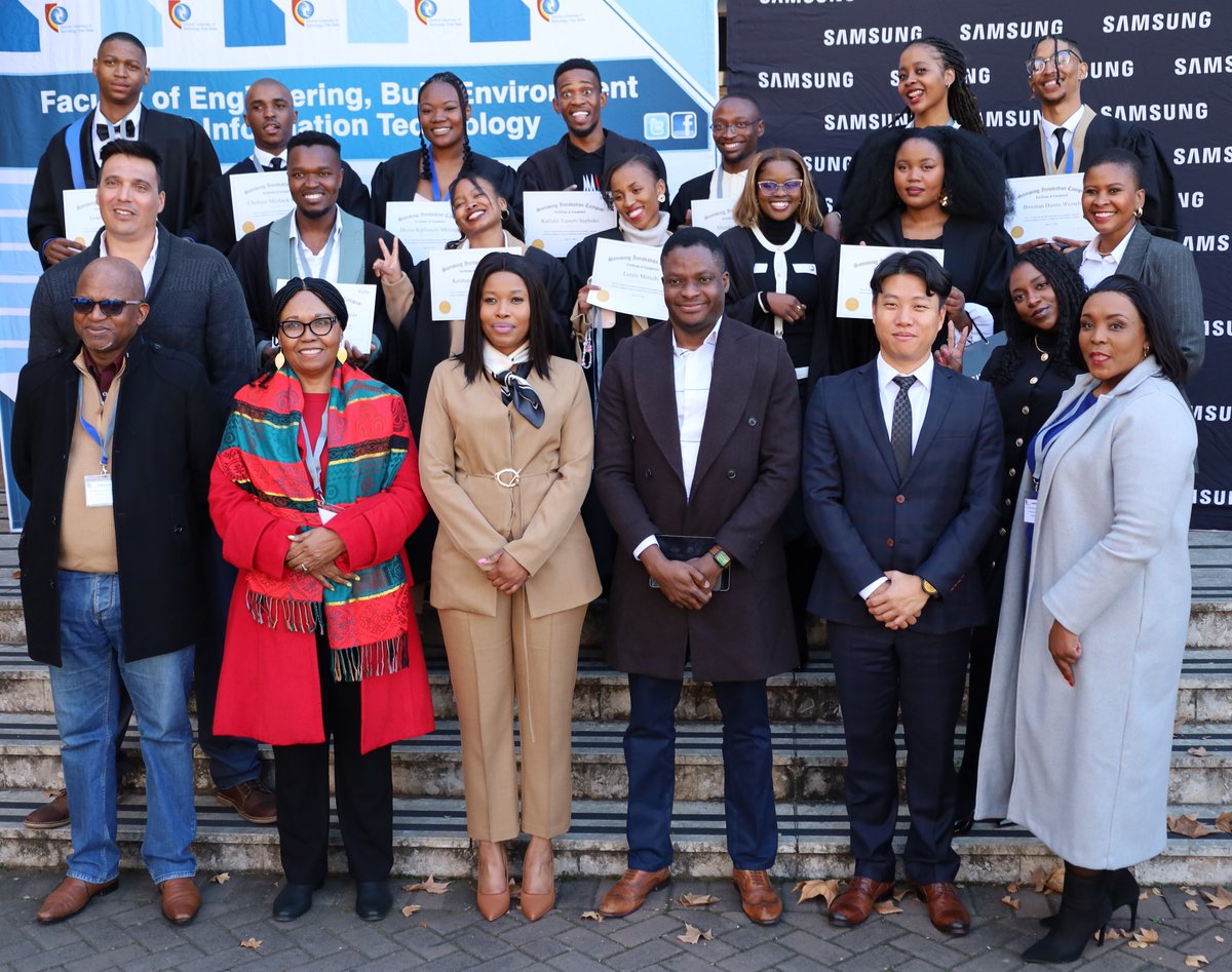 cutfsonline's tweet photo. CUT and Samsung equip youth with cutting-edge skills in coding, programming, and AI

Read more:👇
https://t.co/qWSCywpJsj https://t.co/4K3WzXH6Zz