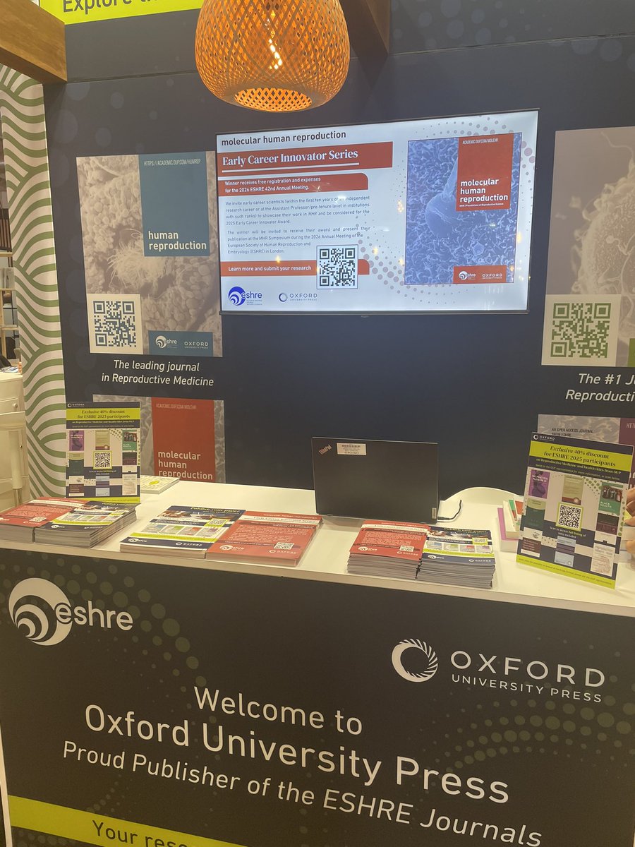 MHR_ReprodSci's tweet image. 🤩ESHRE journals’ “Parisian cafe’” at #ESHRE2025!!
@OUPMedicine @ESHRE
#MHR #ESHREjournals #EarlyCareerInnovatorSeries
