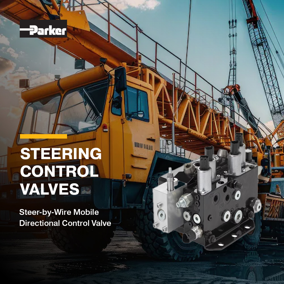 Achieve precision control with our SBW Mobile Directional Control Valves! With high flow capacity and integrated electronics, you’ll experience enhanced maneuverability. prker.co/4jqOKc6

#SteerByWire #OffRoadMachinery #Hydraulics