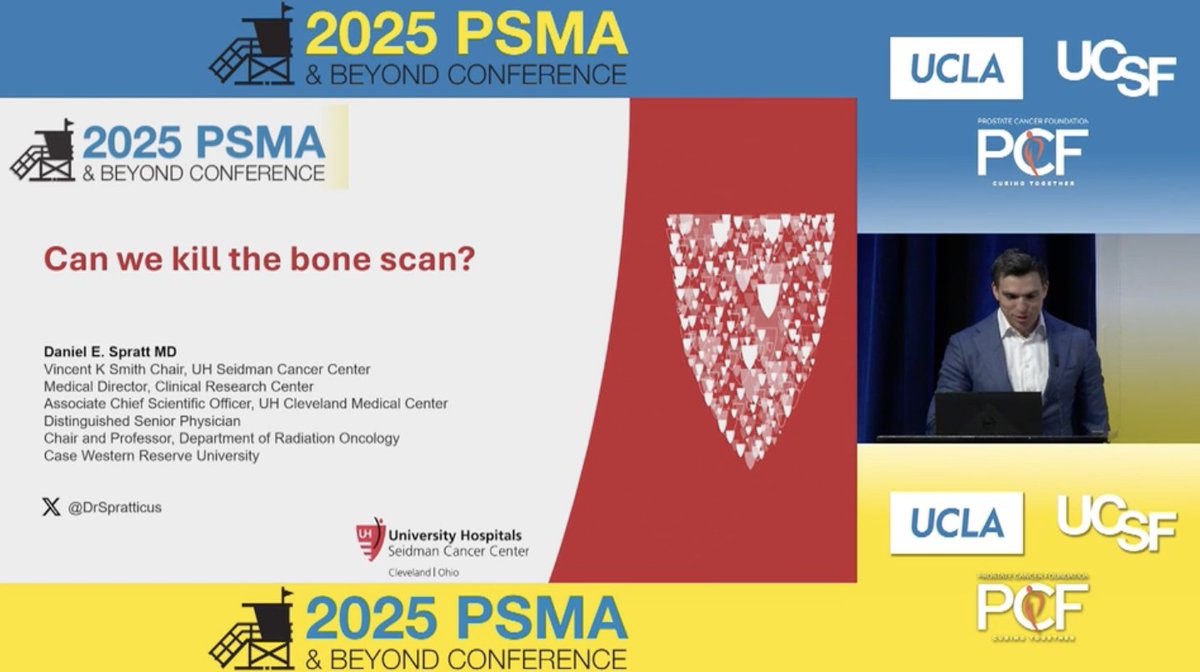 UroToday.com (@urotoday) on Twitter photo Can we kill the bone scan? <a href="/DrSpratticus/">Daniel E Spratt</a> <a href="/caseccc/">Case Comp Cancer Ctr</a> presents on bone scan obsolescence in #ProstateCancer imaging. Dr. Spratt demonstrates that they fail to detect cancer with sufficient sensitivity compared to PSMA PET, having no role in diagnosis or staging across disease states. Can we kill the bone scan? <a href="/DrSpratticus/">Daniel E Spratt</a> <a href="/caseccc/">Case Comp Cancer Ctr</a> presents on bone scan obsolescence in #ProstateCancer imaging. Dr. Spratt demonstrates that they fail to detect cancer with sufficient sensitivity compared to PSMA PET, having no role in diagnosis or staging across disease states.