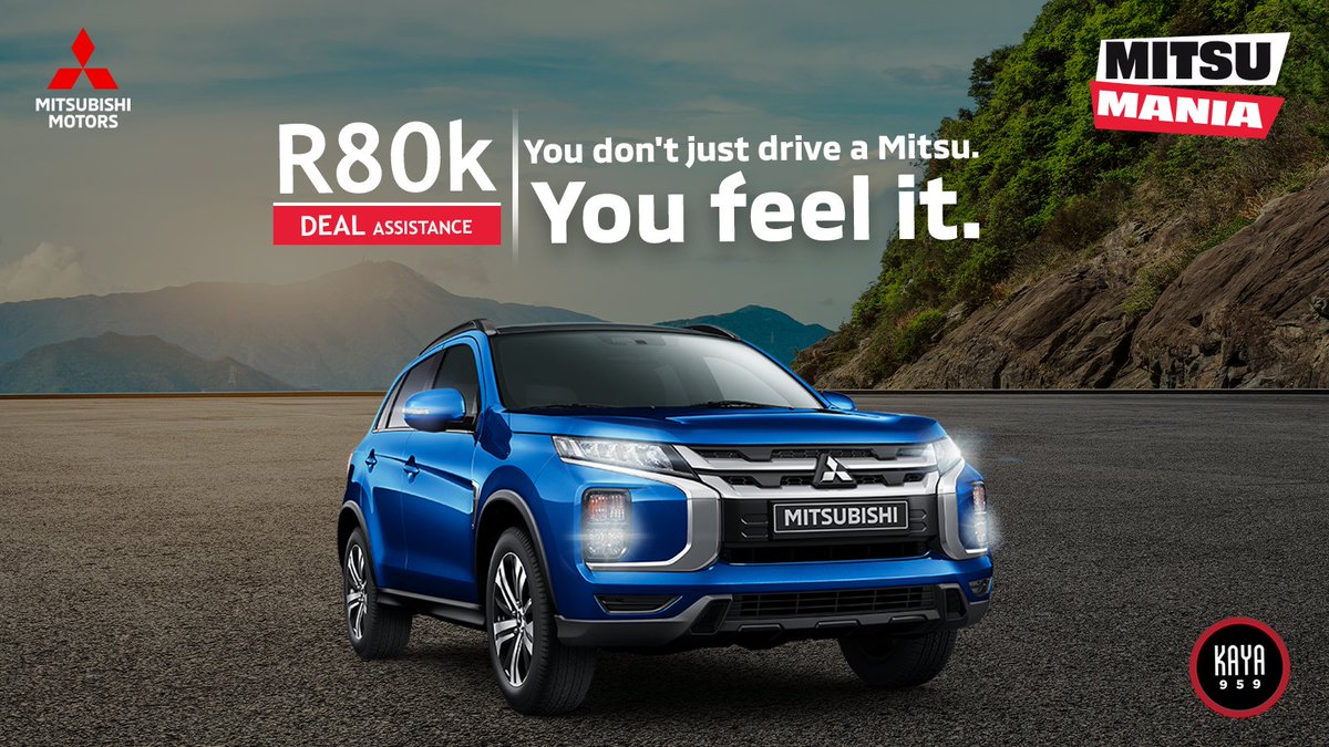 KayaON959's tweet photo. Nominate your favourite track 🎶
Stand the chance to WIN R1,000 on #TakeMeHome brought to you by @mitsu_motors on #Drive959.
📲WhatsApp 'Mitsu Mania' to 063 688 0959 for a chance to win.
#MitsuMania
Ts & Cs apply https://t.co/YhYWvM8Agy