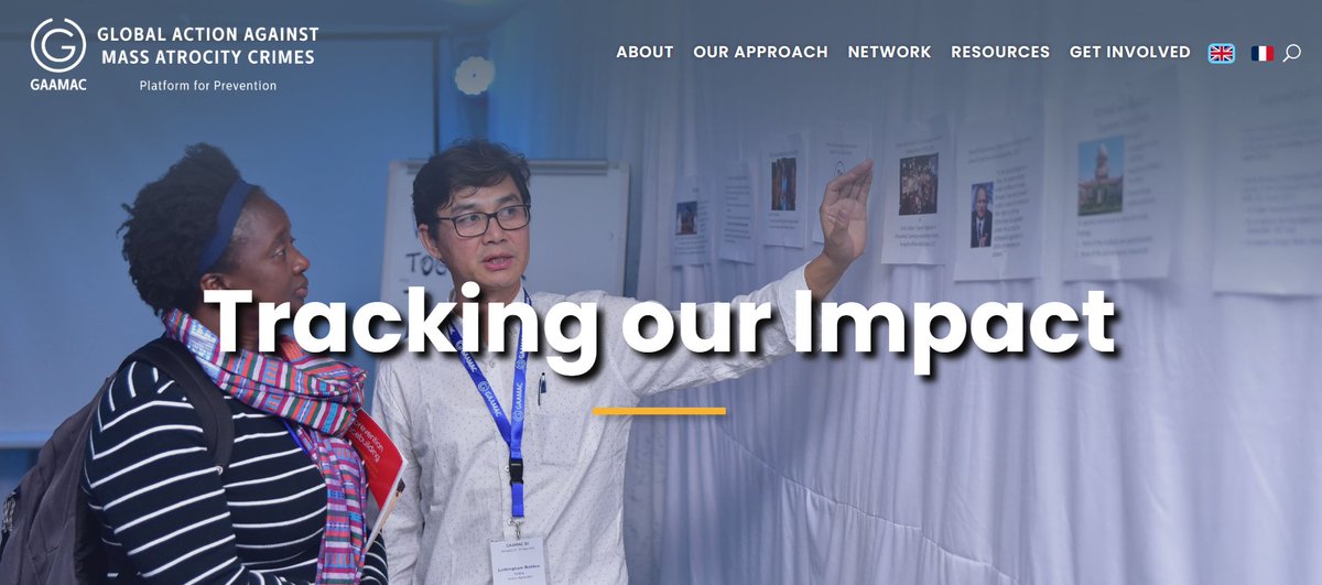 For over 10 years, GAAMAC has fostered collaboration between States and Civil Society to promote atrocity prevention worldwide. See what we have achieved together: ow.ly/AGvR50UjSrF