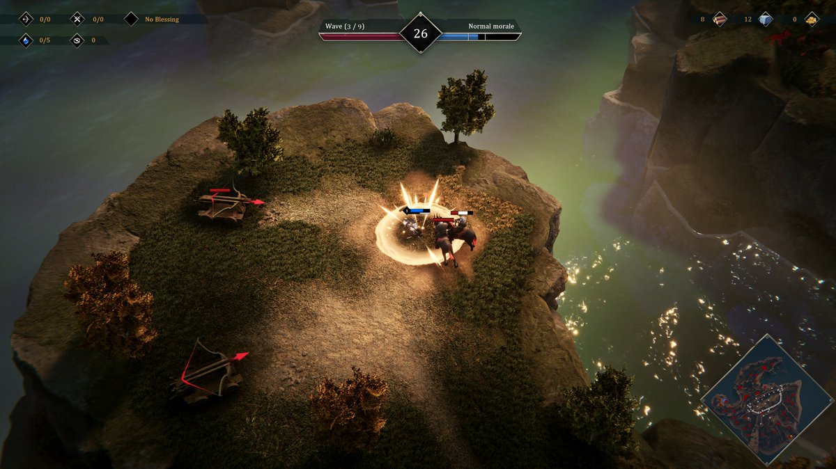 jurky's tweet photo. Screenshots from a new biome for our game Hordeguard. I think it will be quite a big contrast to the winter biome. New challenges, new enemies, and lots of upcoming content. #indiegame https://t.co/3AcUmn4LNq