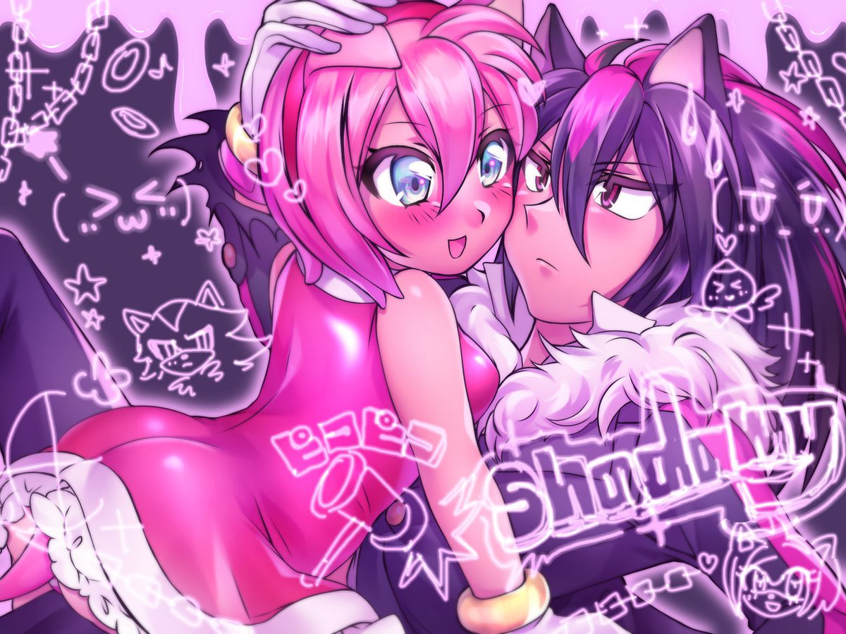 r2876_'s tweet photo. #shadamy
擬人化です https://t.co/SQdWmNipXC