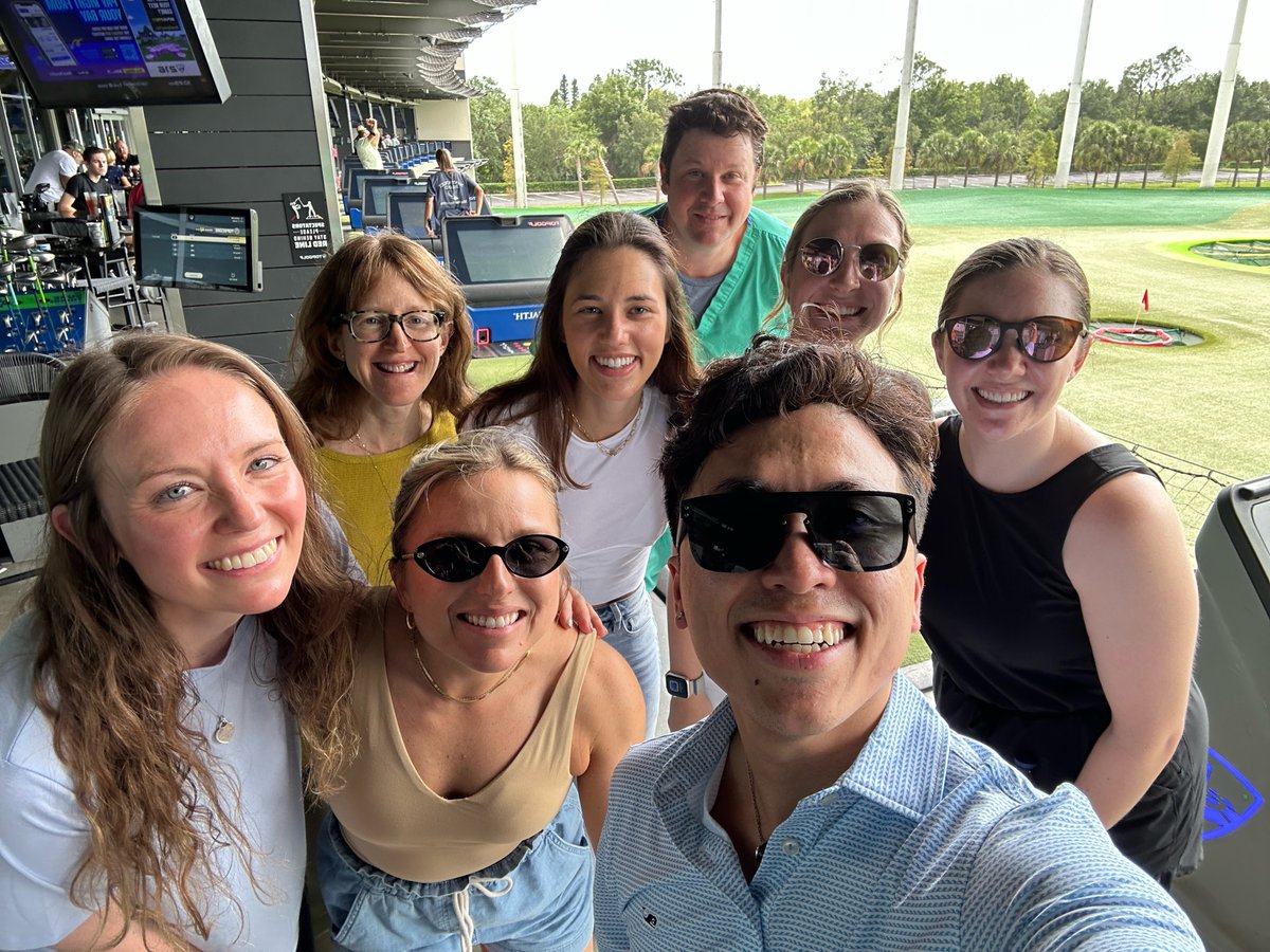 LRHGME_GS's tweet photo. The best residents by par! ⛳
#Topgolf #BrainBreak #residency #GeneralSurgery #LRH https://t.co/8AOtc3cEbd