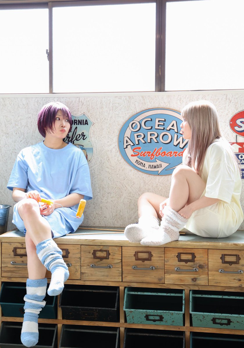 なんとぉーーーー💛💙

会場で即完してしまったグッズ達が、ネットで販売されます！！

絶対チェック🪄
#なつあんどさおりー