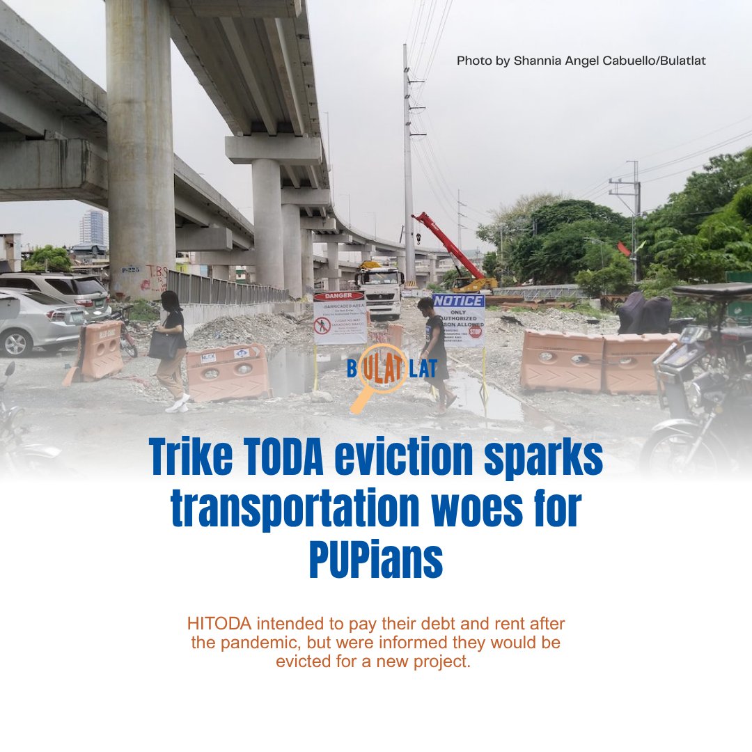 “It will have a big impact on PUP students. This part of Teresa is flood-prone, and the rainy season has arrived again. It’s difficult to walk to the LRT station in that kind of weather.”

Read: bulatlat.com/2025/06/30/tri…