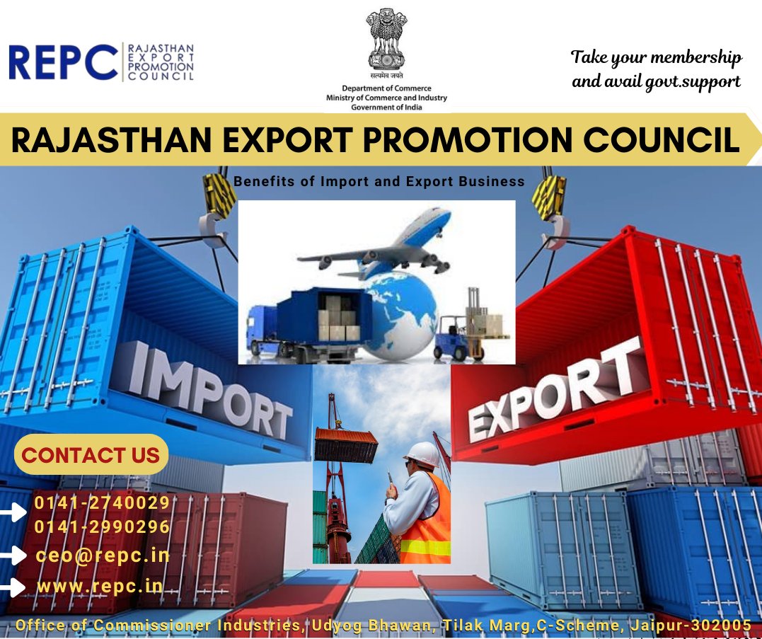 Rajasthan Export Promotion Council (REPC) tweet media