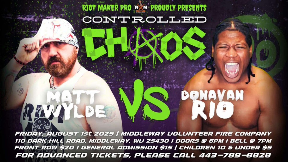 Riot Maker Pro Wrestling tweet media