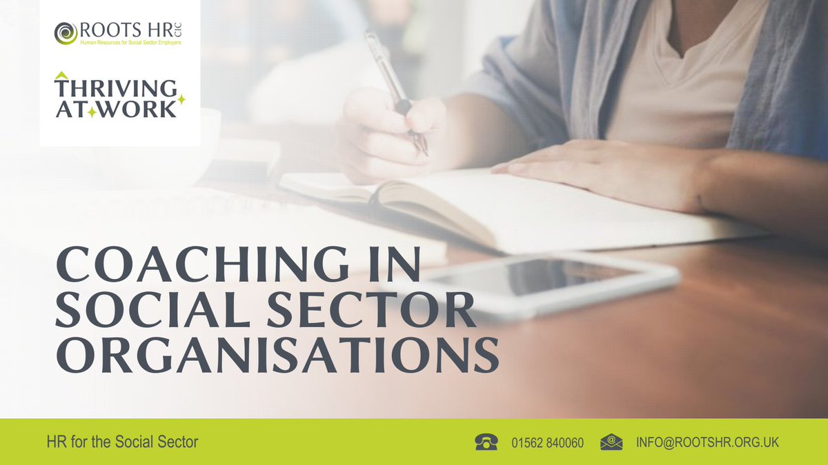 Great leadership = thriving teams🚀

Read our blog to explore how coaching for social sector leaders can build confidence, empower teams, boost impact and help your employees with #ThrivingAtWork⭐

Take a look👇
rootshr.org.uk/blog/coaching-…
