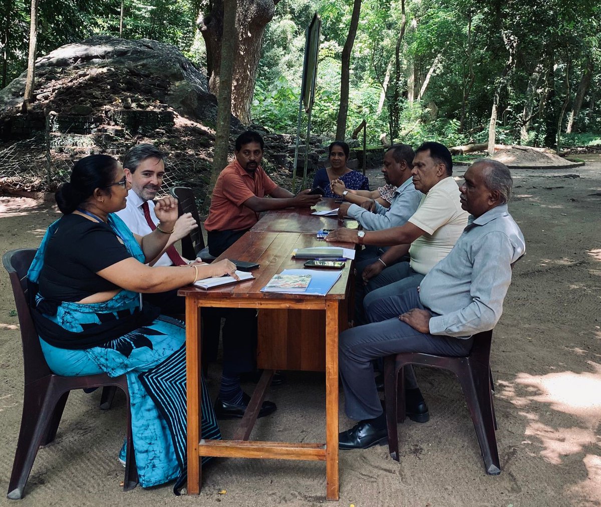 Marc-André Franche (@mafrancheun) on Twitter photo Visited one of Kurunegala’s many archaeological sites, a powerful reminder of Sri Lanka’s rich cultural heritage.
Preservation must be strengthened and paired with sustainable income-generating approaches.
<a href="/unescoindia/">UNESCO South Asia 🏛 #Education #Sciences #Culture</a> <a href="/UNDPSriLanka/">UNDP in Sri Lanka</a> Visited one of Kurunegala’s many archaeological sites, a powerful reminder of Sri Lanka’s rich cultural heritage.
Preservation must be strengthened and paired with sustainable income-generating approaches.
<a href="/unescoindia/">UNESCO South Asia 🏛 #Education #Sciences #Culture</a> <a href="/UNDPSriLanka/">UNDP in Sri Lanka</a>