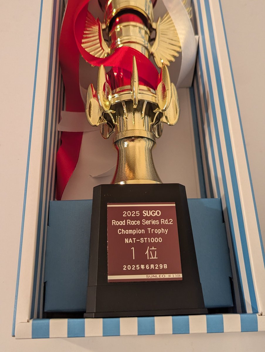 koki51's tweet image. SUGOロードレース選手権Rd2
ST1000
予選P3決勝P3（クラス優勝）
楽しめました！
今回もプロテックのボスがマシンのネガティブを消してくれるので私は頑張る事だけに集中できました！
#PROTEC
#SUGO