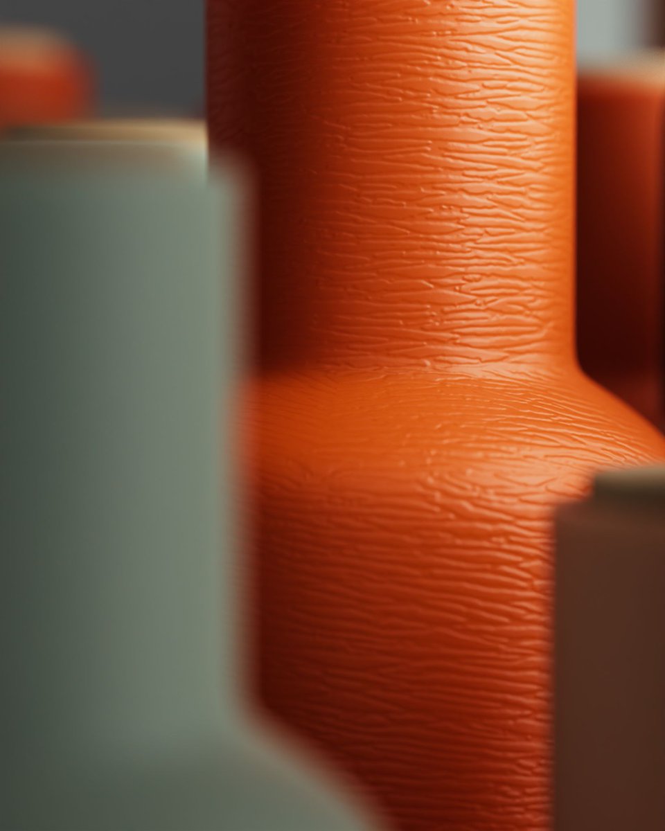 GSG3D's tweet image. These molded plastics have been making the rounds in our renders lately. We’ve been loving the subtle sheens and embossed details for quick, photoreal product looks.