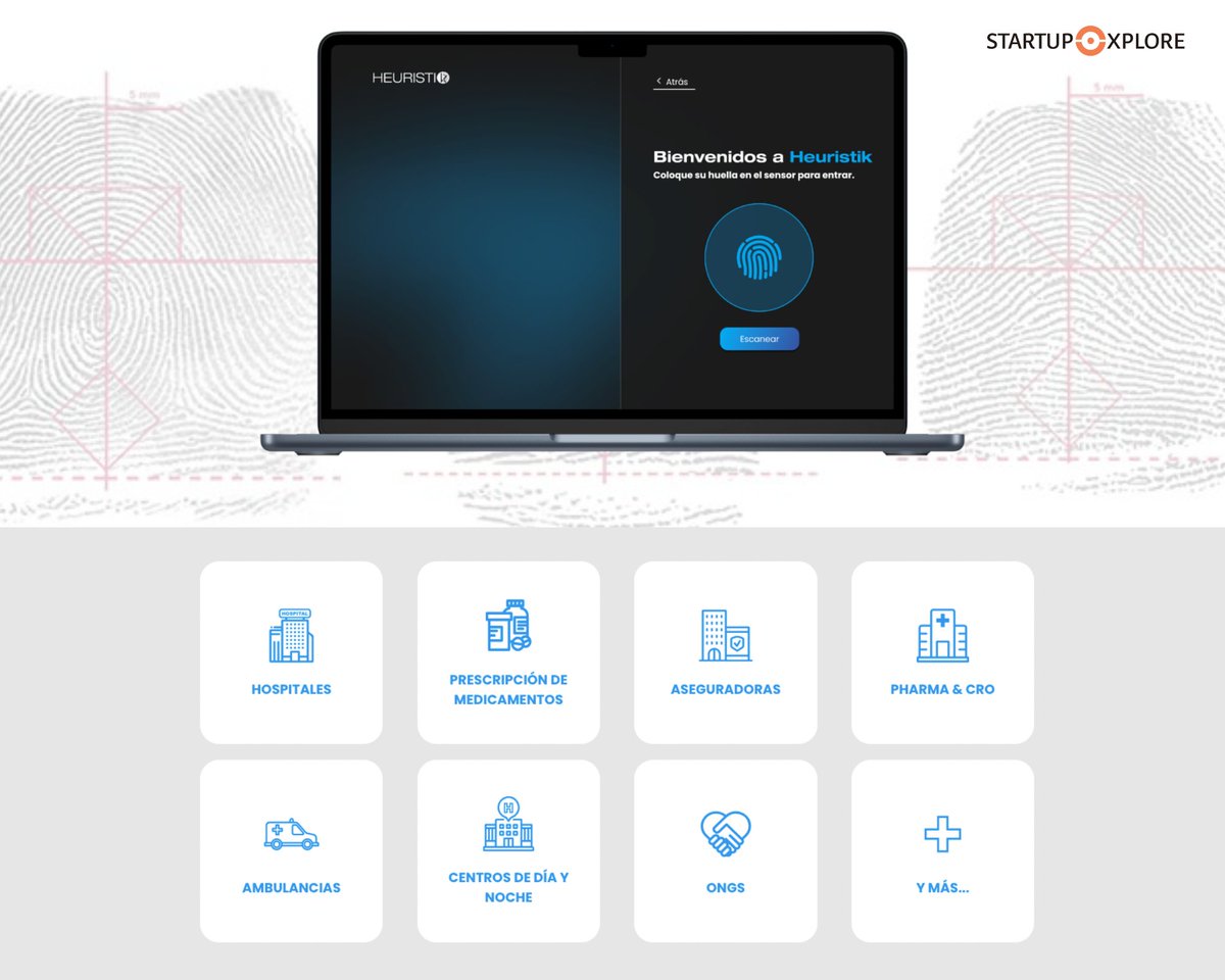 Nos encanta compartir con nuestra comunidad inversora la tecnología que impulsa a las startups. 

Hoy destacamos a <a href="/HeuristikHealth/">Heuristik Health</a>, cuya IA biométrica va más allá de lo convencional, incluso con huellas dactilares dañadas.

👉 Invierte ahora en: bit.ly/ronda_heuristik