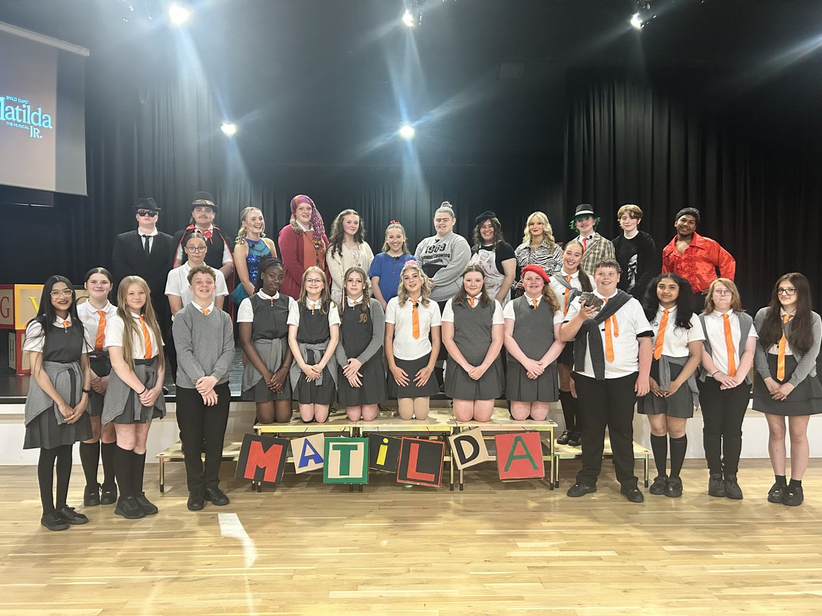 🎭 A huge shoutout to the incredible cast of Matilda who wowed over 500 people across 3 unforgettable show nights last week! Your talent, energy, and heart earned every second of that standing ovation 👏✨ #MatildaJr #StandingOvation #BeCreative