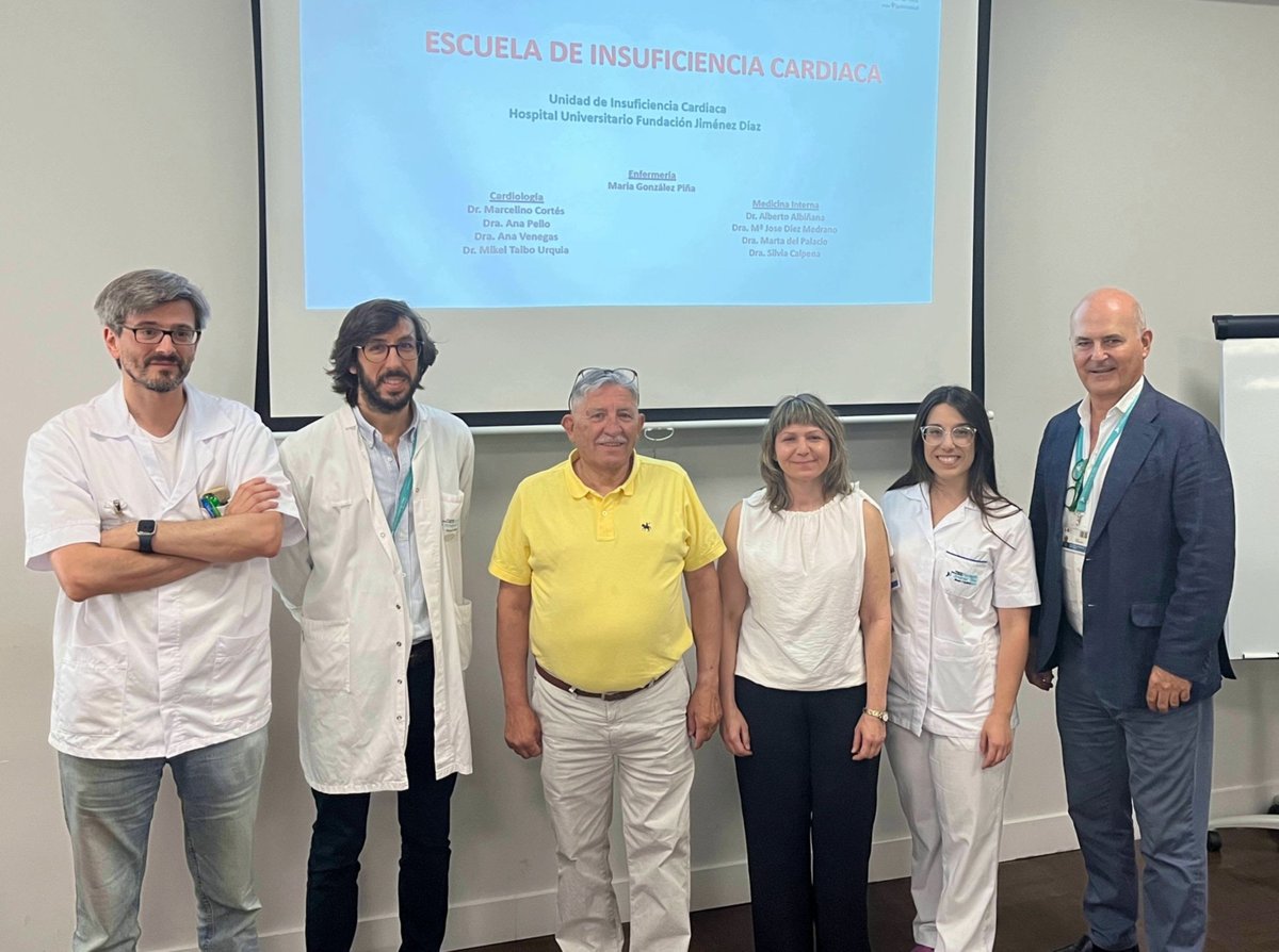 🫀 Nace la Escuela de Pacientes con Insuficiencia Cardíaca en la <a href="/Hospital_FJD/">Fundación Jiménez Díaz</a> junto a AMAC 

Formación, autocuidado y acompañamiento para mejorar la calidad de vida de los pacientes ❤️‍🩹

🔗 asociacionamac.es/noticias/la-fu…

#AMAC #InsuficienciaCardíaca