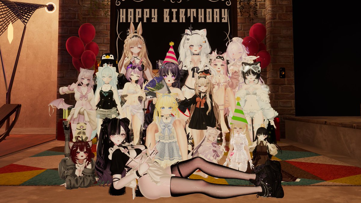 Hikarin073's tweet photo. Happy birthday sanamiiiii
@Sanami_VR https://t.co/kzmVIkgX54
