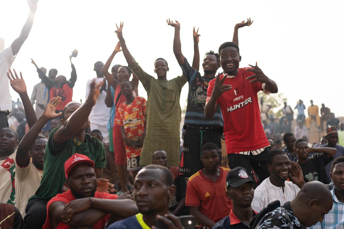 DambeWarriors's tweet image. It is clear why Katsina is a favorite of DAMBE WARRIORS!

#dambewarriors
#dambe
#combatsports
#nigeria
#africanculture
#knockout
#fight
#crowdmoments
#Season03
#Katsina