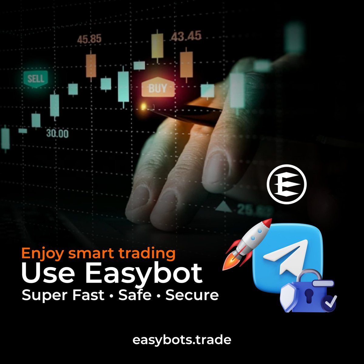 EasyBotTrading's tweet image. Tired of Manual Trading?
Switch to EasyBot
Fast • Secure • Effortless • Telegram 

Smart Trading Starts Here
💡 EasyBot is the Key
Secure Transactions • Easy to use