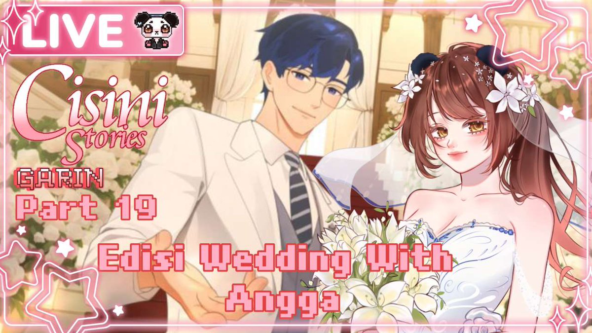 RirinVanderpand's tweet photo. Suami Ririn #2, Wedding with Angga ʕ/ ꈍᴥꈍʔ/
Stream : https://t.co/BhBUASJLH4
#LifeSim #CisiniStories #GameRomantis #vtuberindonesia #vtuberid #vtuber #fanmily https://t.co/MBDIwSjtM1